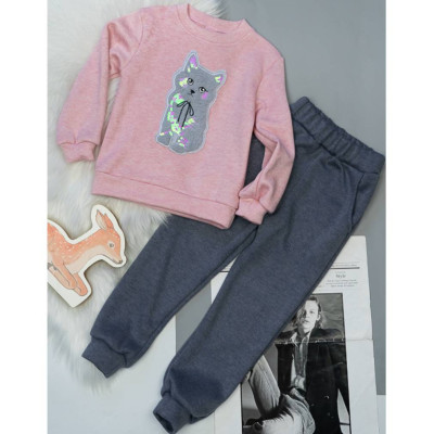 Комплект ясельний (світшот + штани) ангора для хлопчіків та дівчат